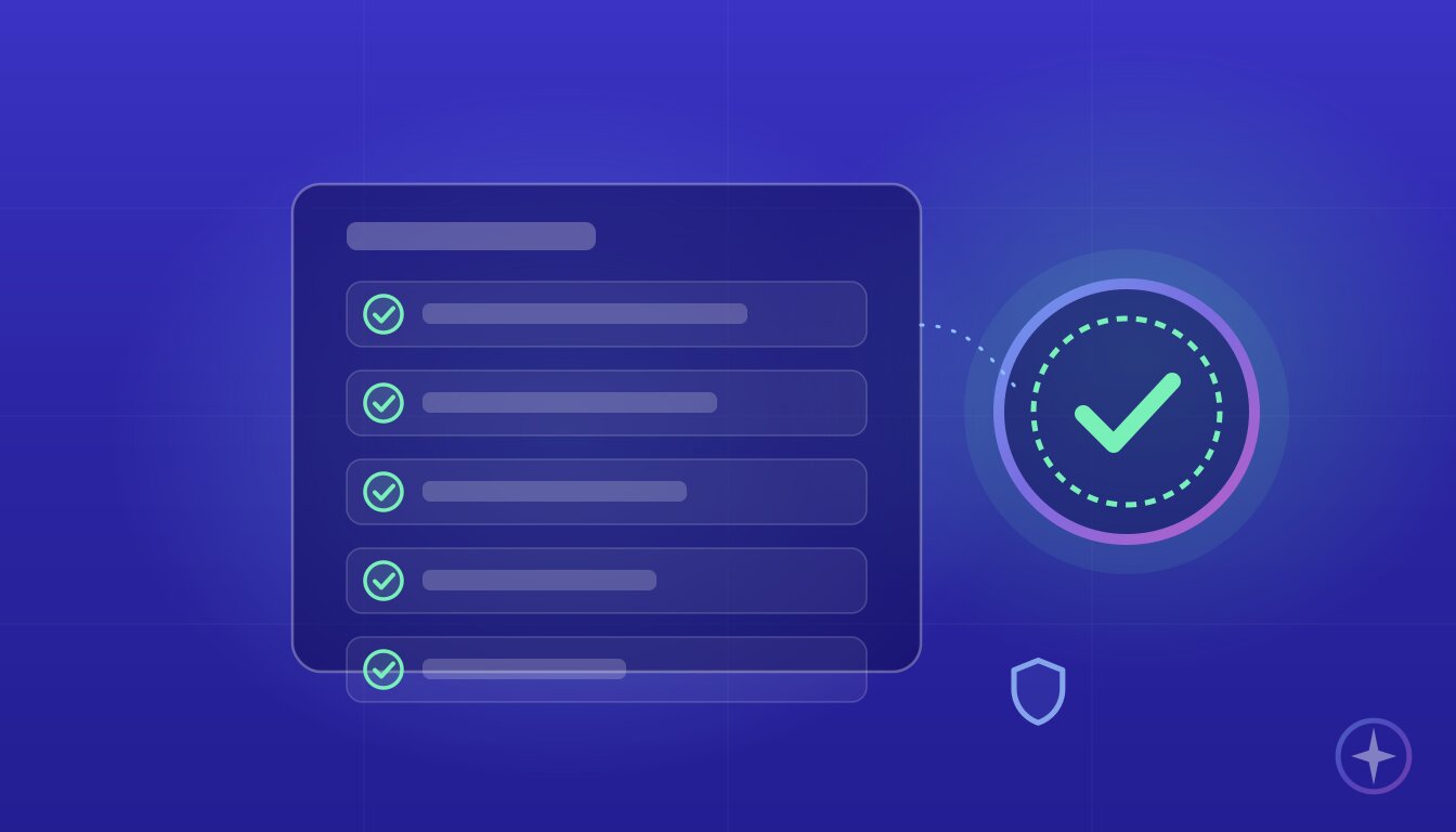 Signal provider verification checklist with verified badge, HyperTradeAI